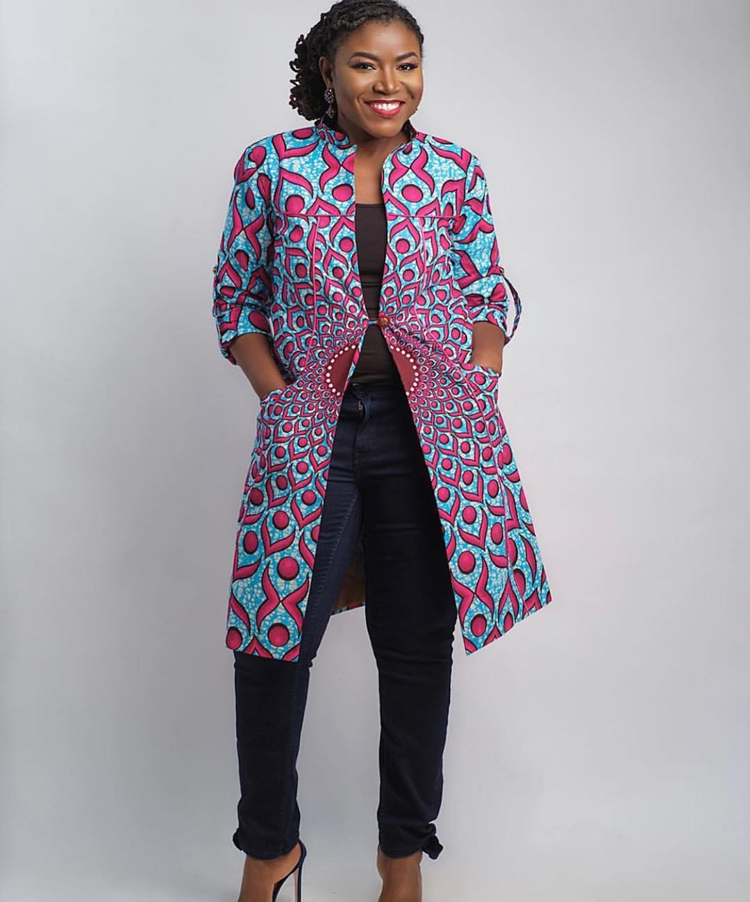 ankara kimono styles 2020 5