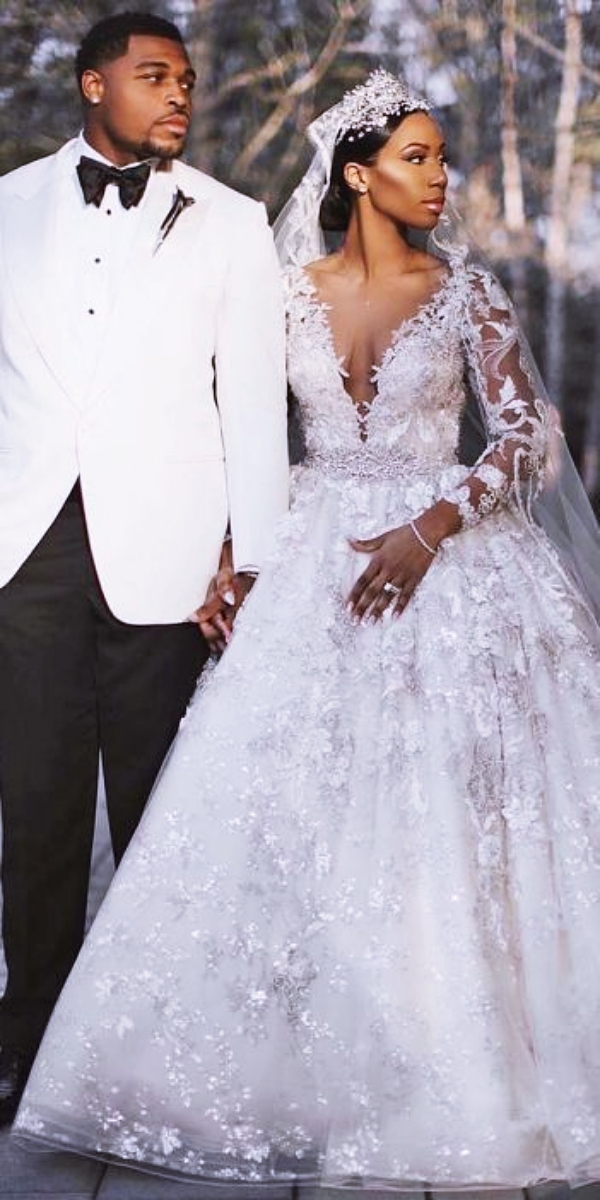 1584023621 915 40 Wedding Dress Ideas For Black Women