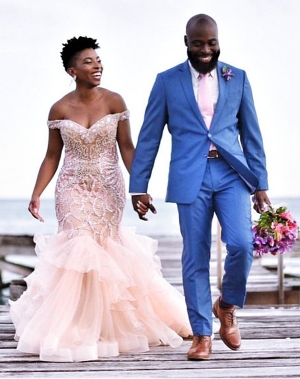 1584023627 557 40 Wedding Dress Ideas For Black Women