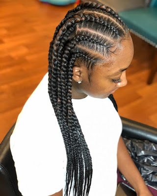 1584599648 945 Ghana Trendy Braids Hairstyles for 2020 Latest Ghana Weaving Hairstyles