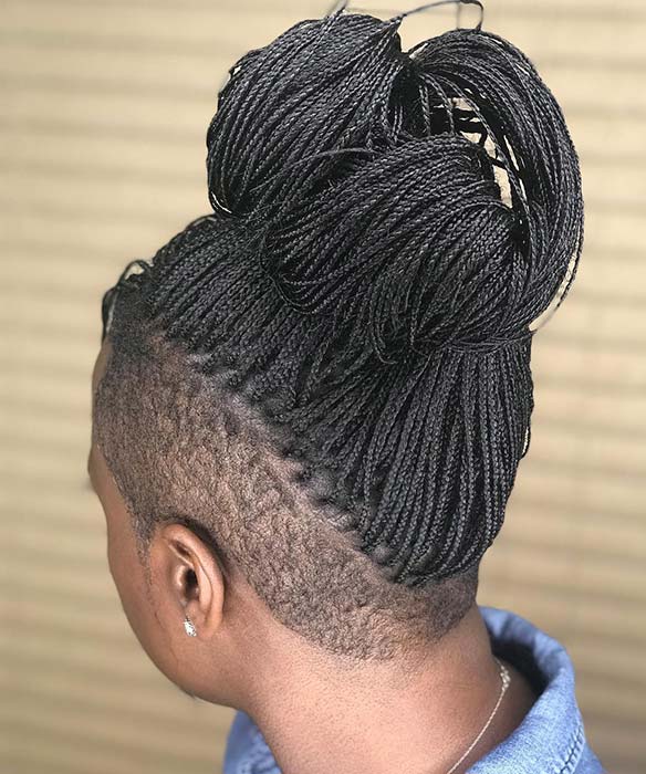 1584733051 827 23 Badass Braids with Shaved Sides for Women