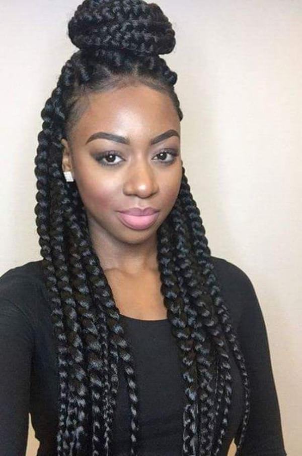 18 black braid hairstyles