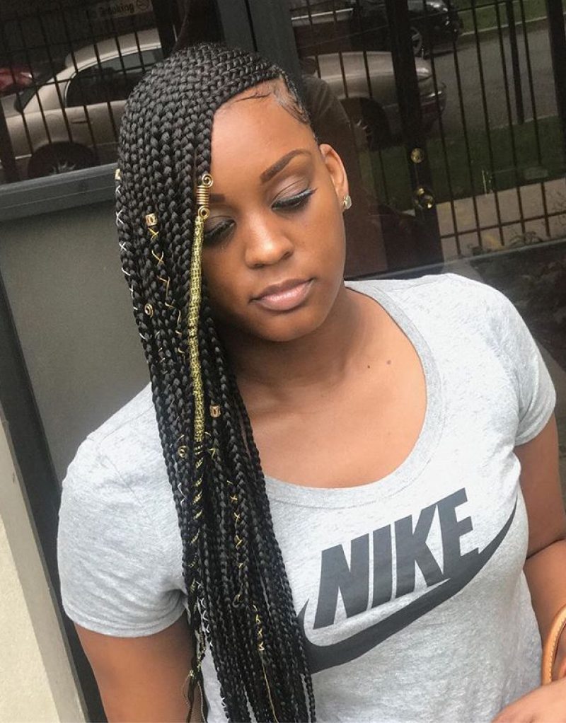 (Part 4) 70+ New Ghana Weaving Hairstyles For Ladies