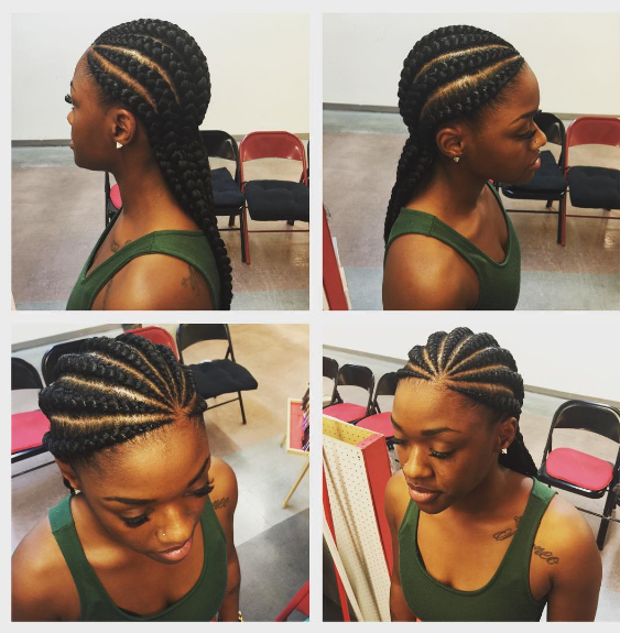 (Part 3) 20+ New Ghana Weaving Hairstyles For Ladies