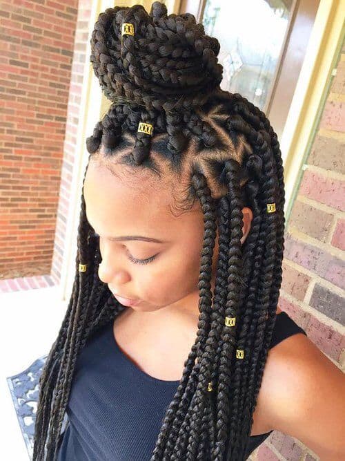 18 DIFFERENT WAYS TO ACCESSORIZE YOUR BOX BRAIDS