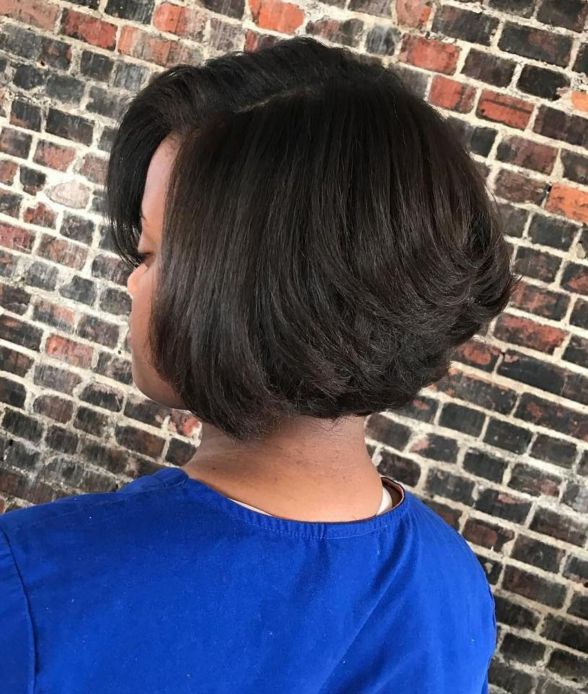 7 inverted bob for thick hair