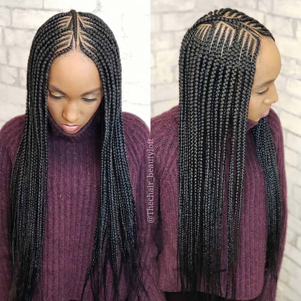 Beautiful and Long Braids