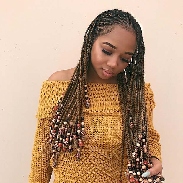 Braids with Beads 1