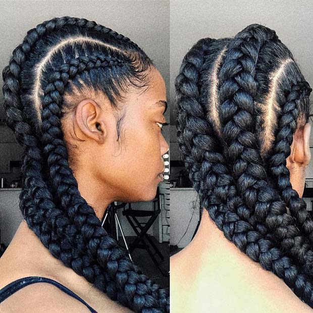 Chunky Cornrows