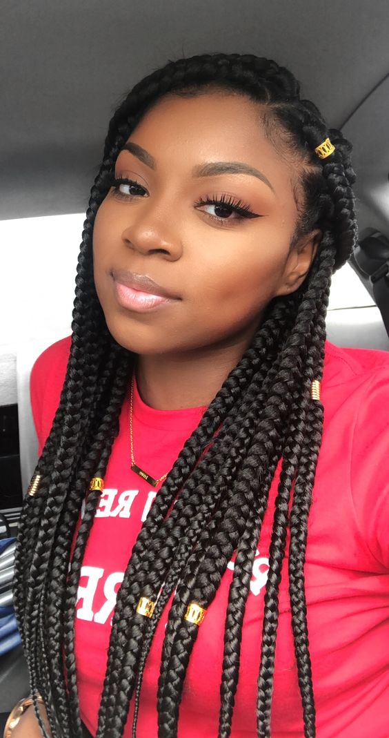 Faux Box Braids