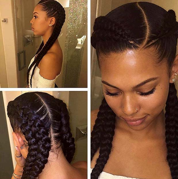 Four Braids 1