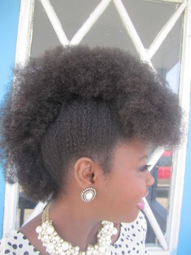 Frohawk natural hair