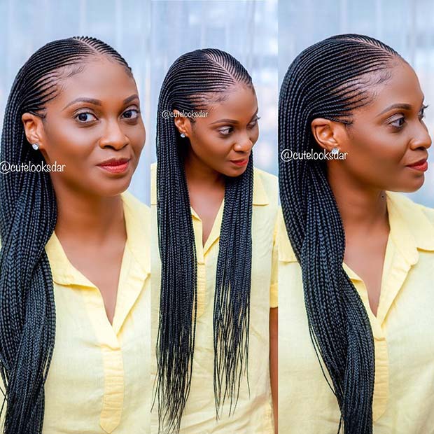 Long Braided Hairstyle