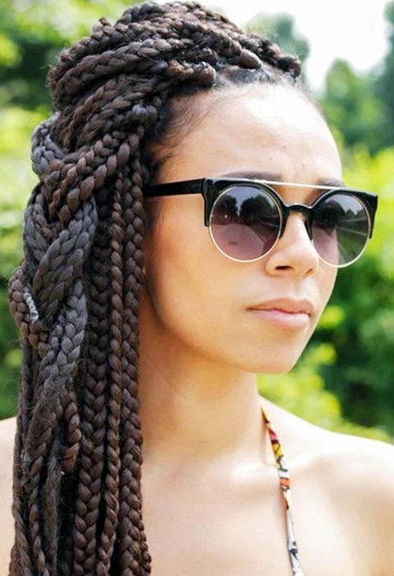 Side braided style