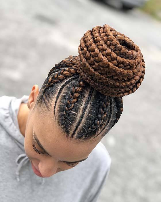 Trendy Braided Bun