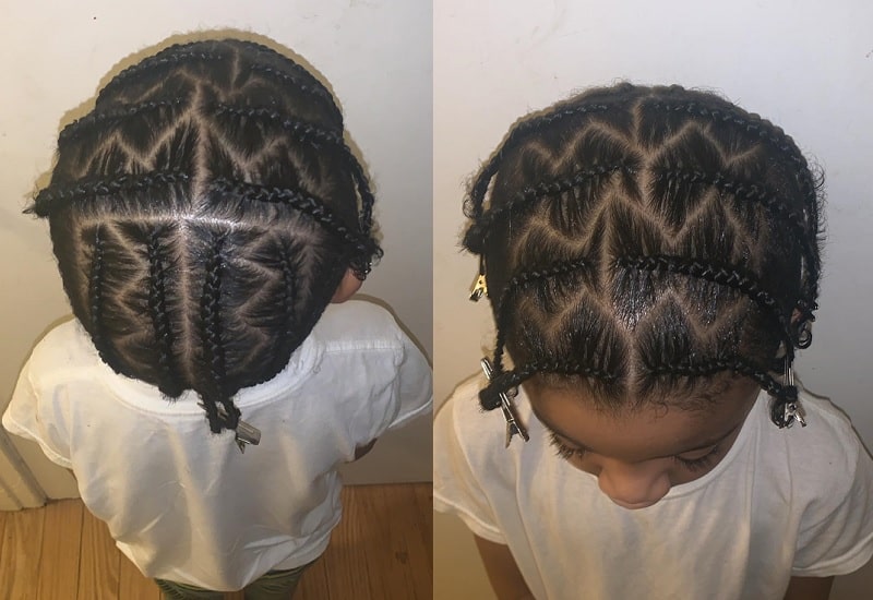 Try Out A Different Look With These Creative Zig Zag Hairstyles This Weekendi018