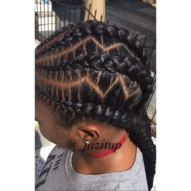 Try Out A Different Look With These Creative Zig Zag Hairstyles This Weekendi022