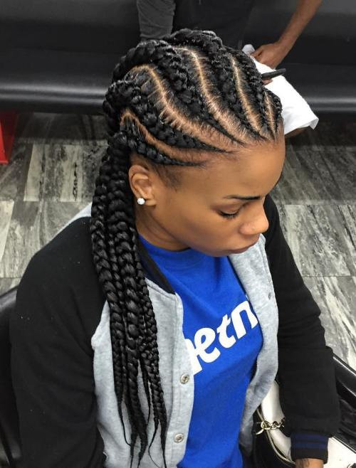 black girl braid hairstyles beautiful 70 best black braided hairstyles that turn heads in 2020 of black girl braid hairstyles