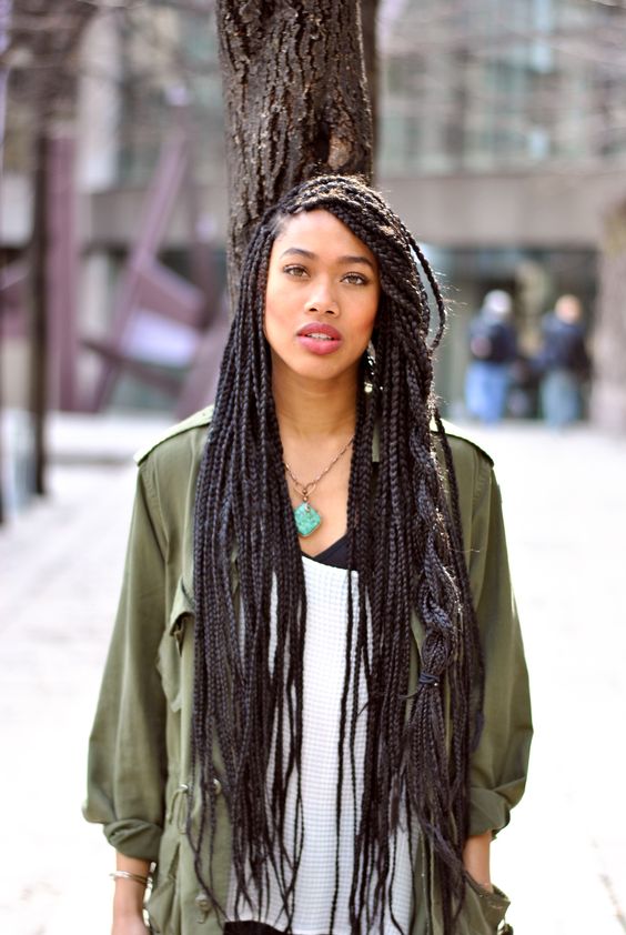 boho box braids