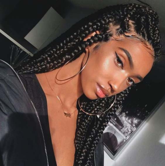 box braids for black women
