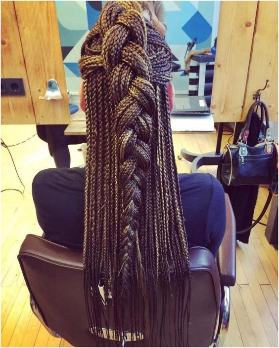 box braids long crochet