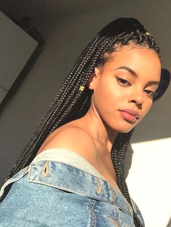 box braids protective hairstyles for black women