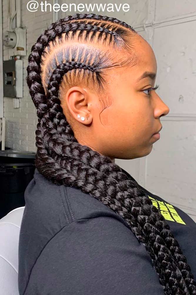 cornrows hairstyles simple straight backs