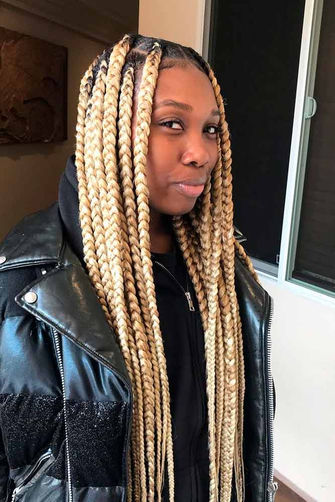 cornrows hairstyles thick blonde