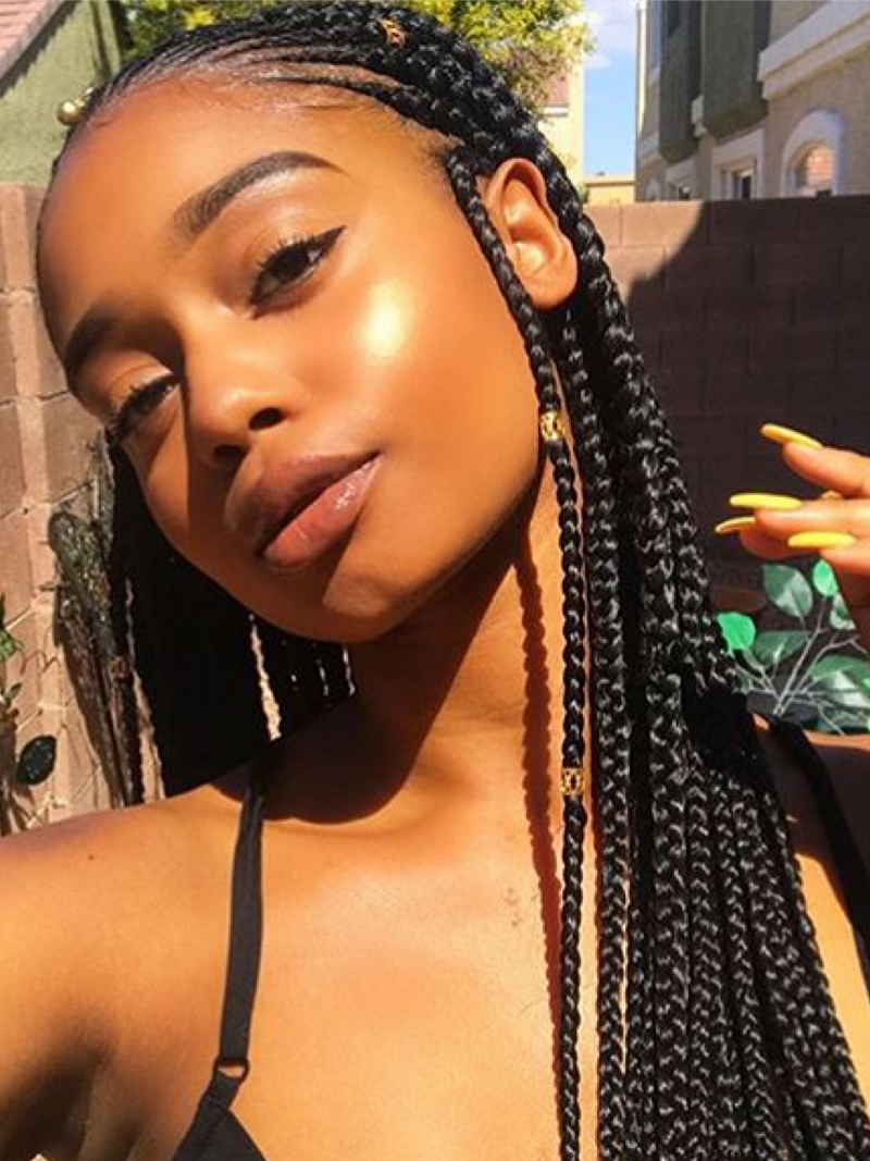 (Part 4) 70+ New Ghana Weaving Hairstyles For Ladies