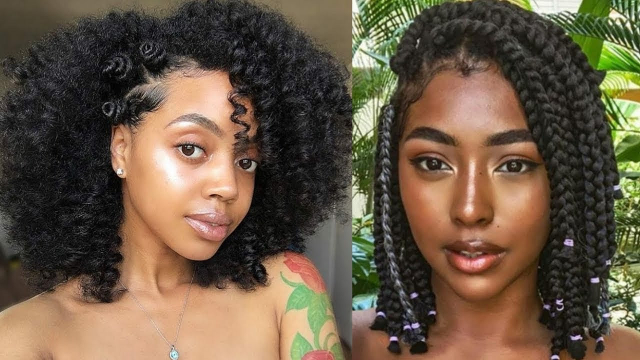 hairstyles for natural black hair unique amazing natural hairstyles for black women short medium of hairstyles for natural black hair