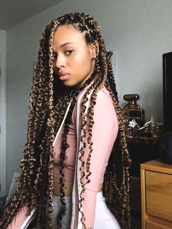 passsion twists ombre protective hairstyle