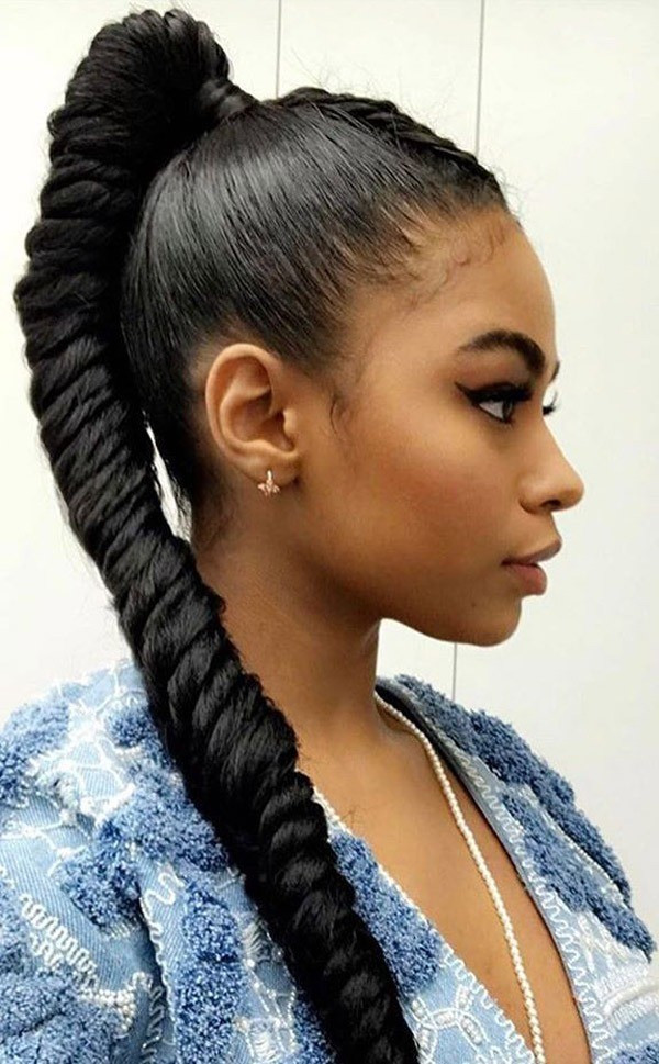 ponytail hairstyles for black women inspirational ponytail hairstyles for black women evesteps of ponytail hairstyles for black w