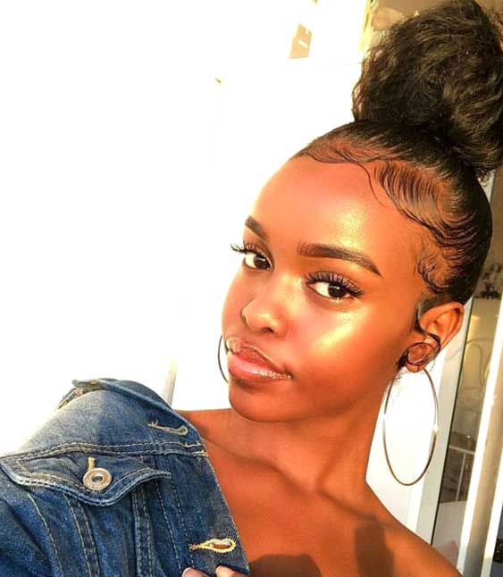 protective bun hair 2019 summer hairstyles