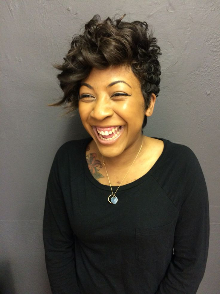 short textured hairstyles for black hair lovely 58 best short hairstyles for black women and women with of short t1