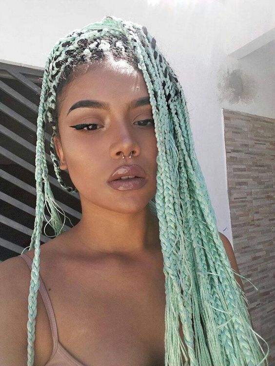 summer box braids