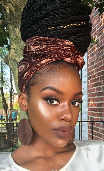 twist braids hairstyles 1