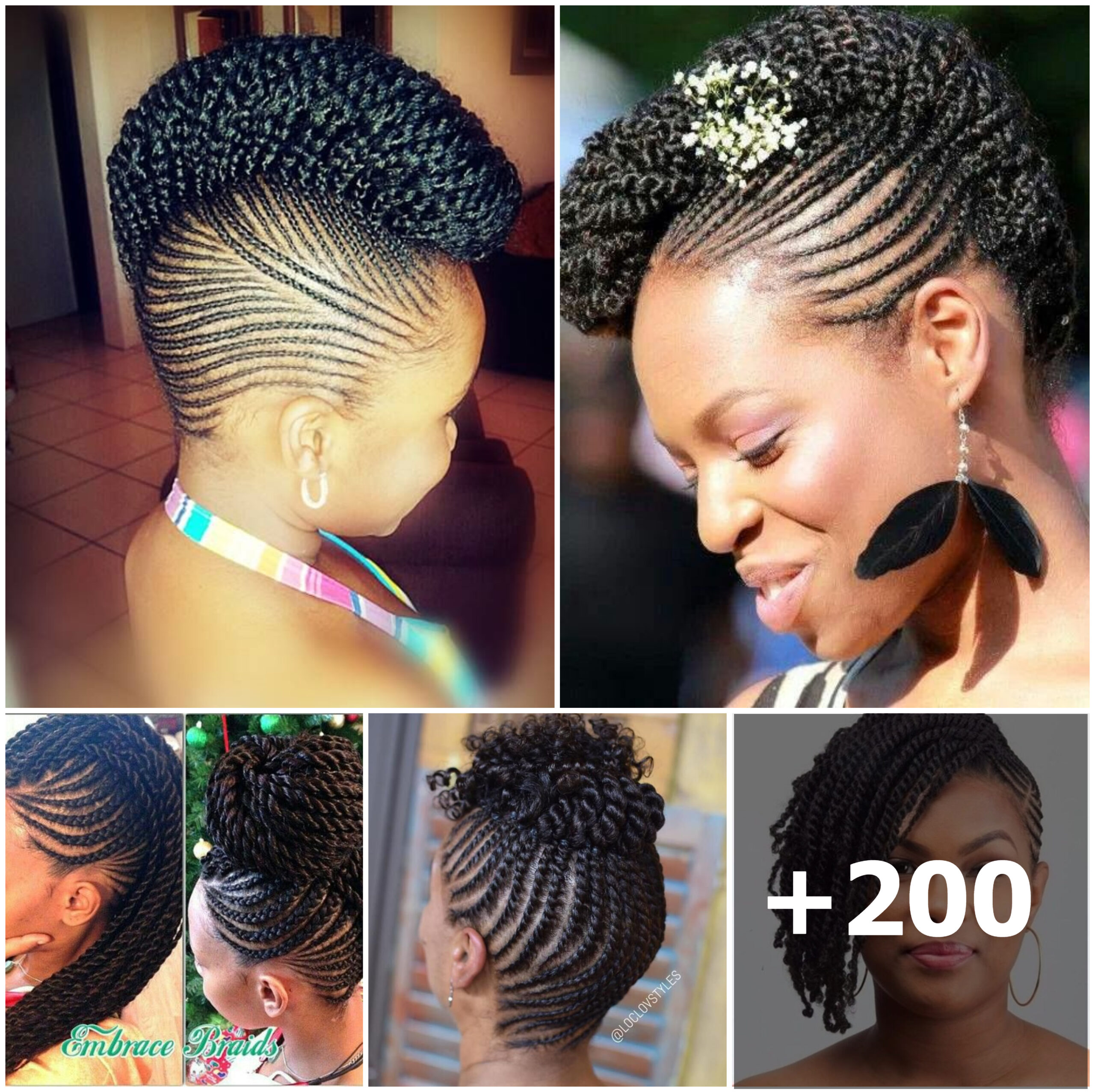 200 PHOTOS: Knotless braids styles + Box braids hairstyles ‎