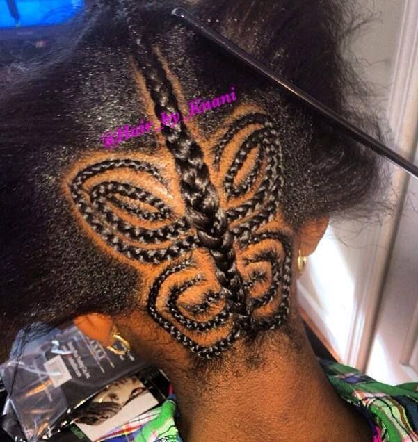 Ghana Braids Cornrows Selections Offers a Seductive Look