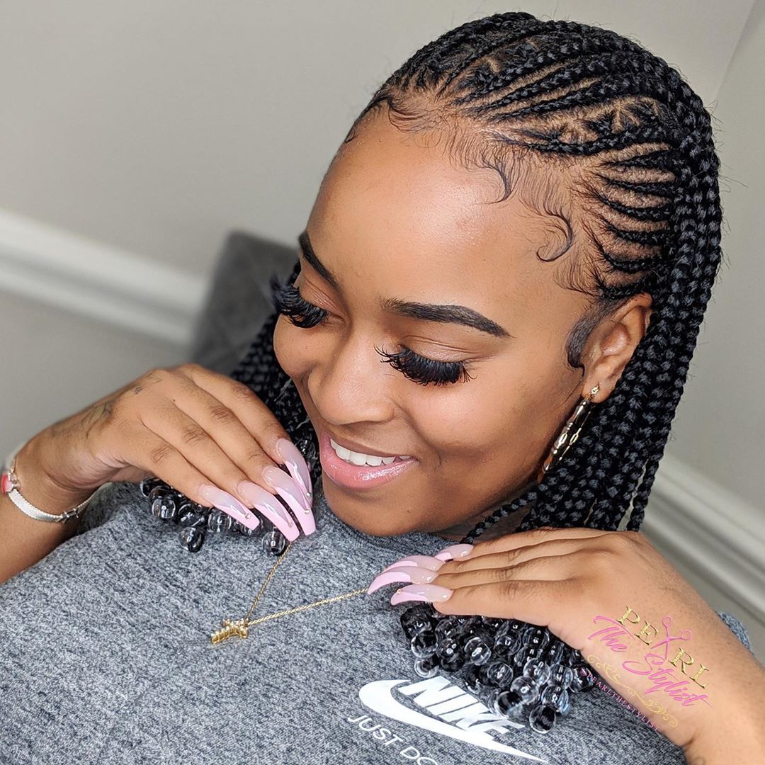 190 Cornrow and Feed In Braid  Ghana Braids  Options