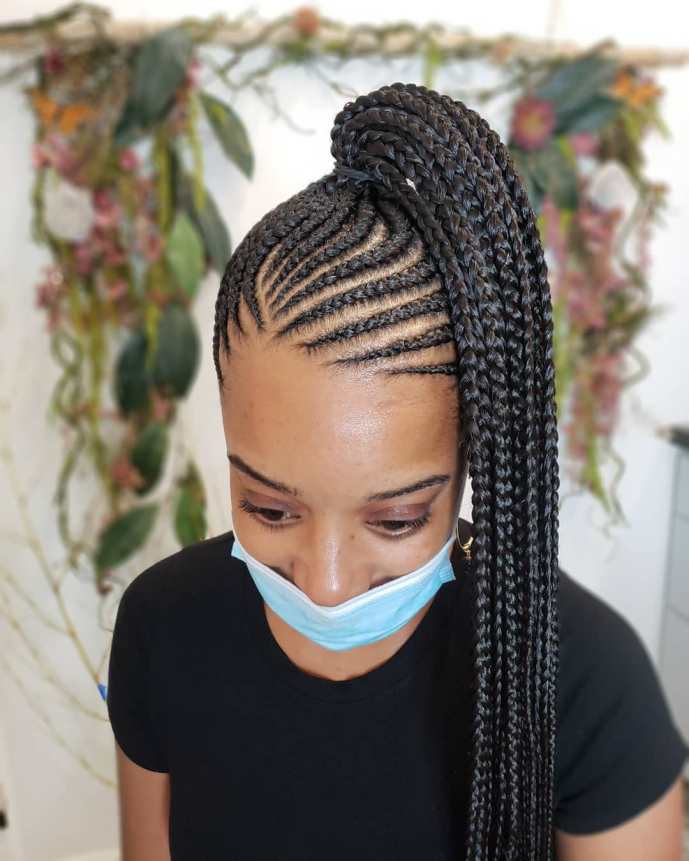 9 high braided ponytail style CFug4GIAd2p