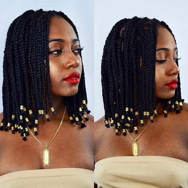 Box Braids for a Queen