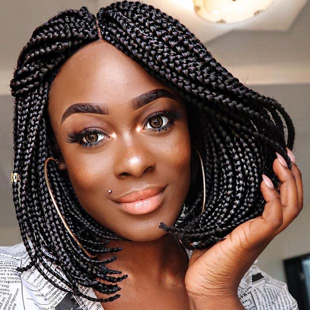 Chic Medium Box Braids