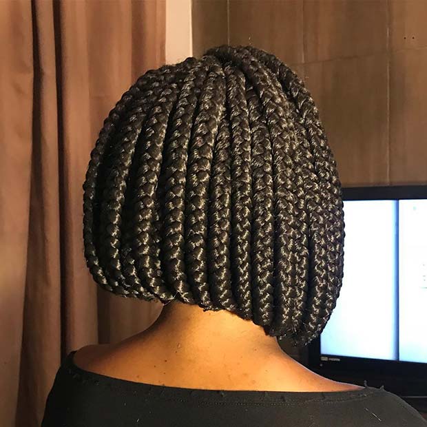 Chic and Elegant Box Braids