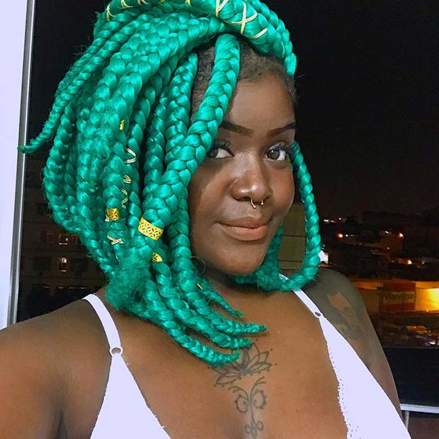 Mermaid Medium Box Braids