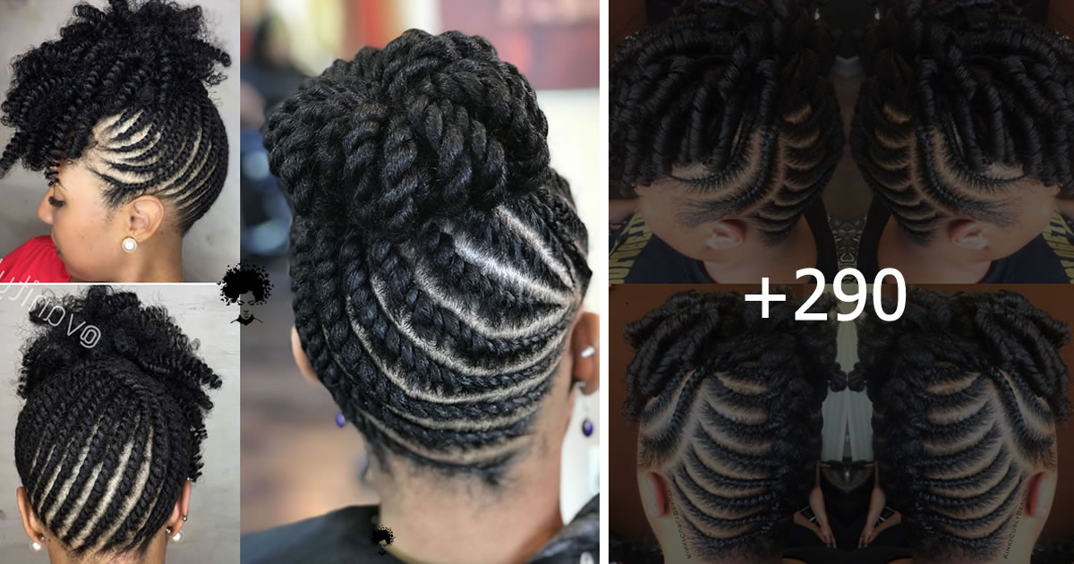 300 PHOTOS: The Most Popular Hairstyle of Spring and Summer Fashion Shows Natural Hair Updo