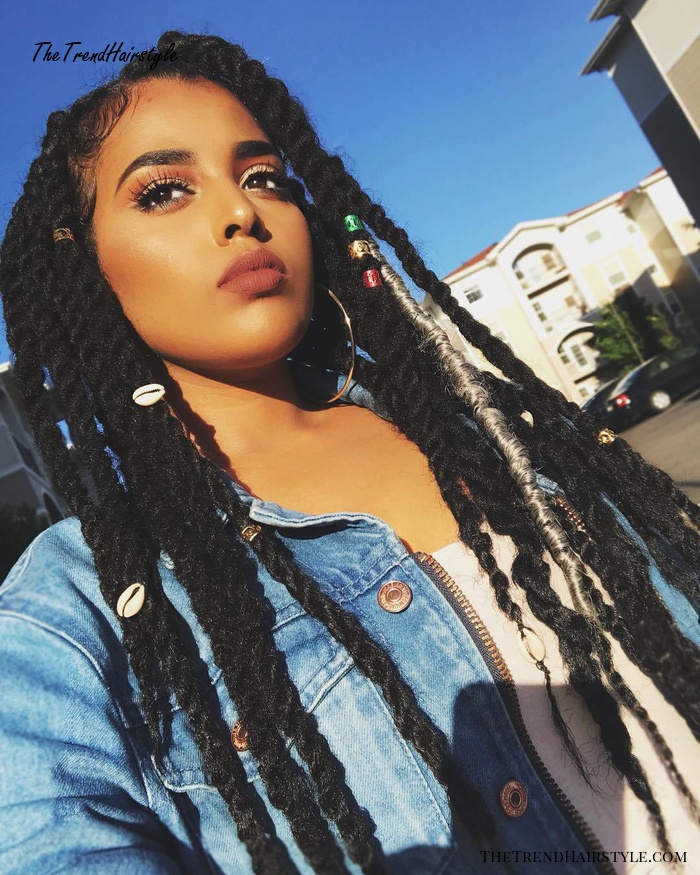 Thick Marley Twists