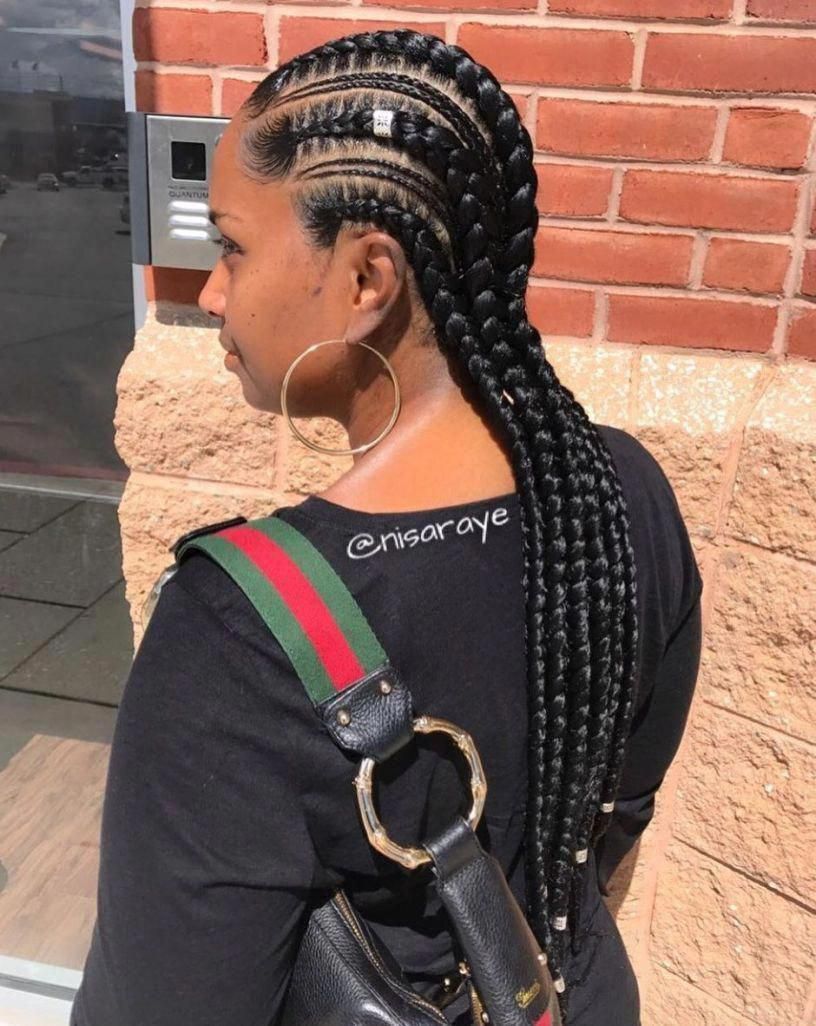 Waterfall Ghana Braids Hair Styles Await You as an Indicator of Courage and Style