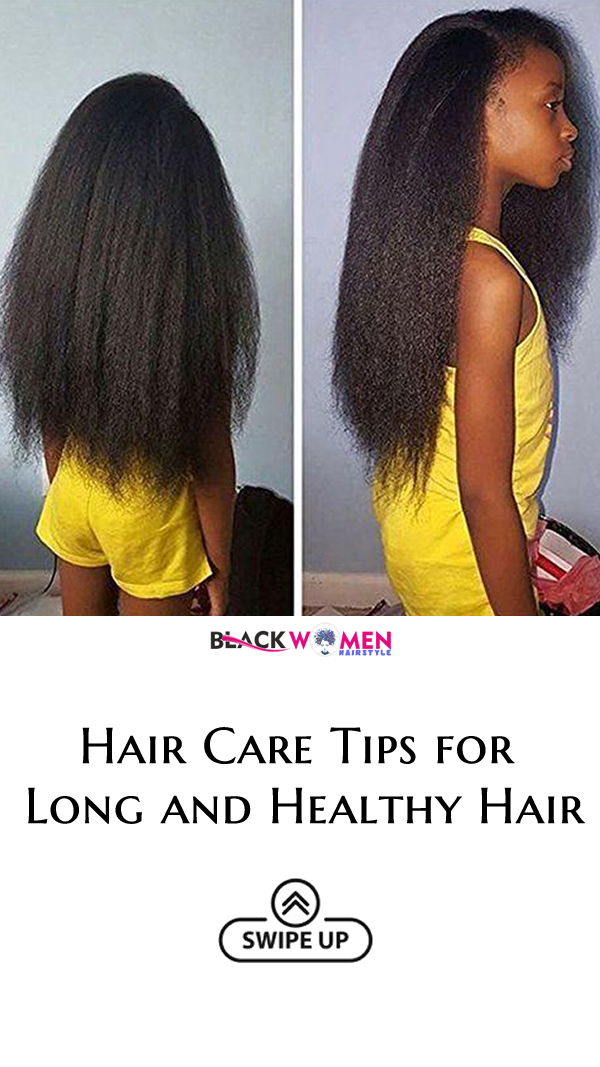 Hair Care Tips for Long and Healthy Hair
