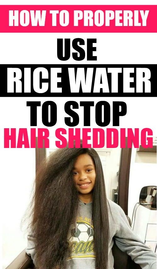 Stop Hair Loss With Rice Juice