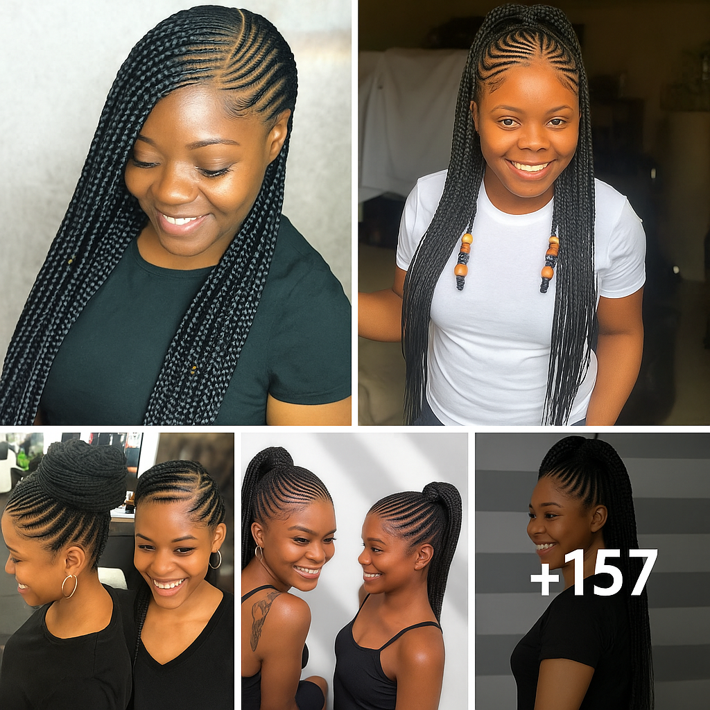 157 Ghana Hair Braids that Can Form Any Shape